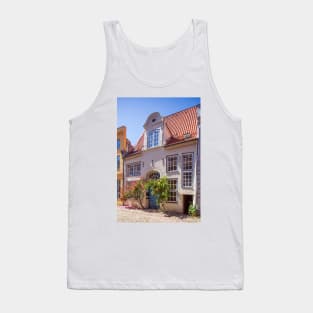 Historical house facades, old town, Lübeck, Schleswig-Holstein, Germany, Europe Tank Top